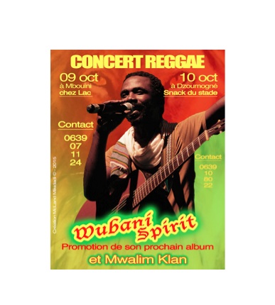 Concerts Wubani Spirit