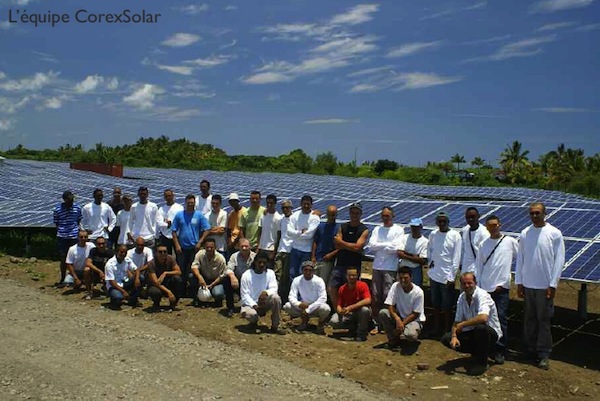 Une nouvelle ferme solaire à Dzoumogné