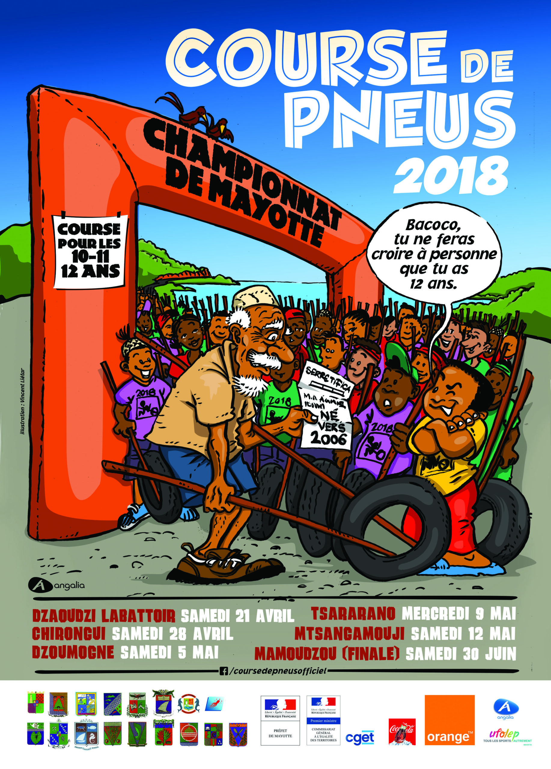 Lancement du Championnat de Course de Pneus de Mayotte