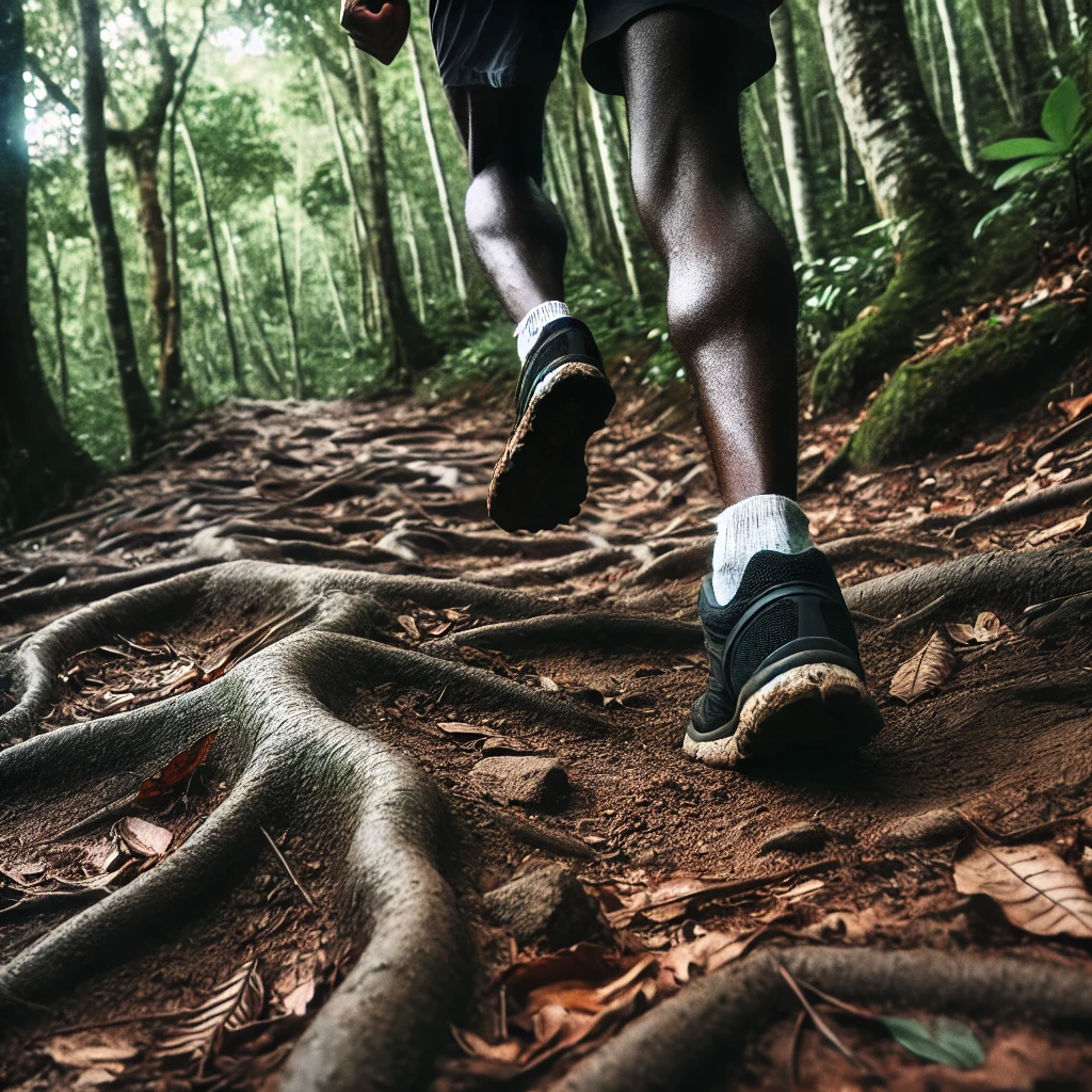 En route pour le défi sportif du Trail du Centre