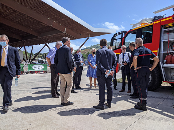 Une visite officielle de la DGAC à l’aéroport