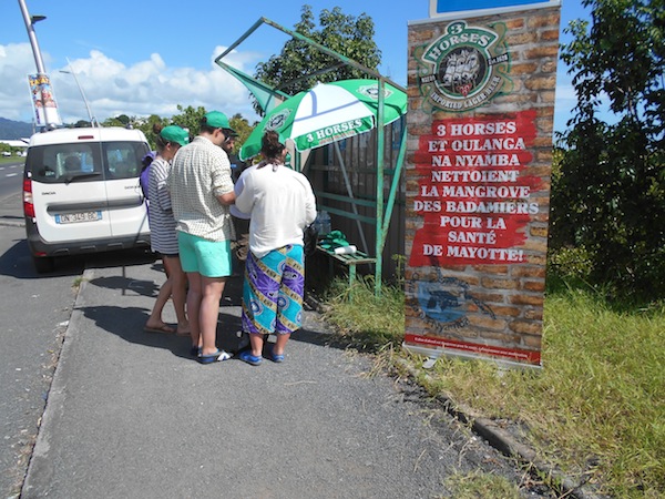 Bilan de l’opération nettoyage de la vasière des Badamiers