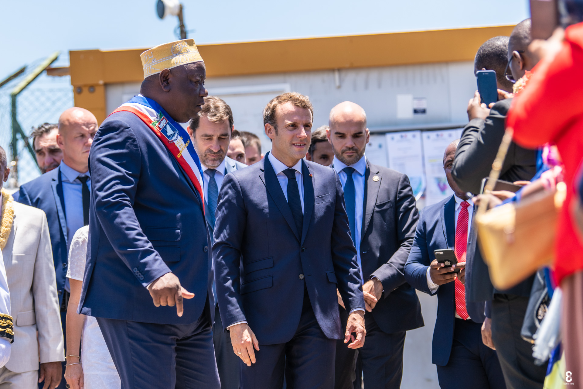 Emmanuel Macron sur l’île au lagon dans 48 heures