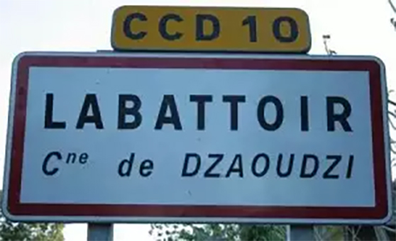 Travaux à Dzaoudzi