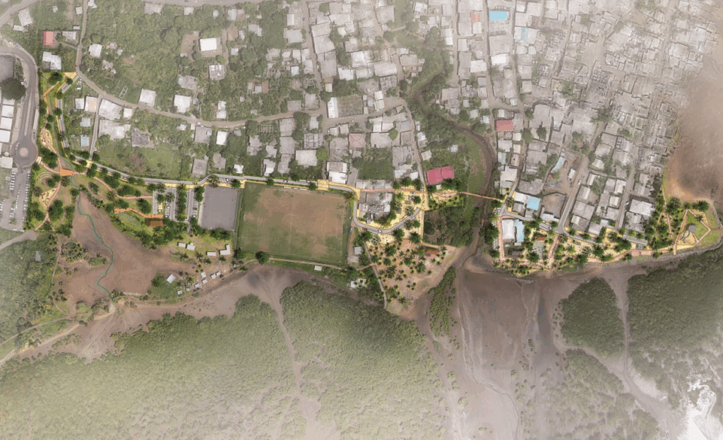 Le projet d'aménagement du front de mer de Bandrélé se précise (photos) 5 EXTRAITS Page 1