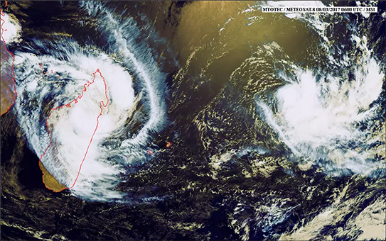 Vols perturbés en direction de Madagascar