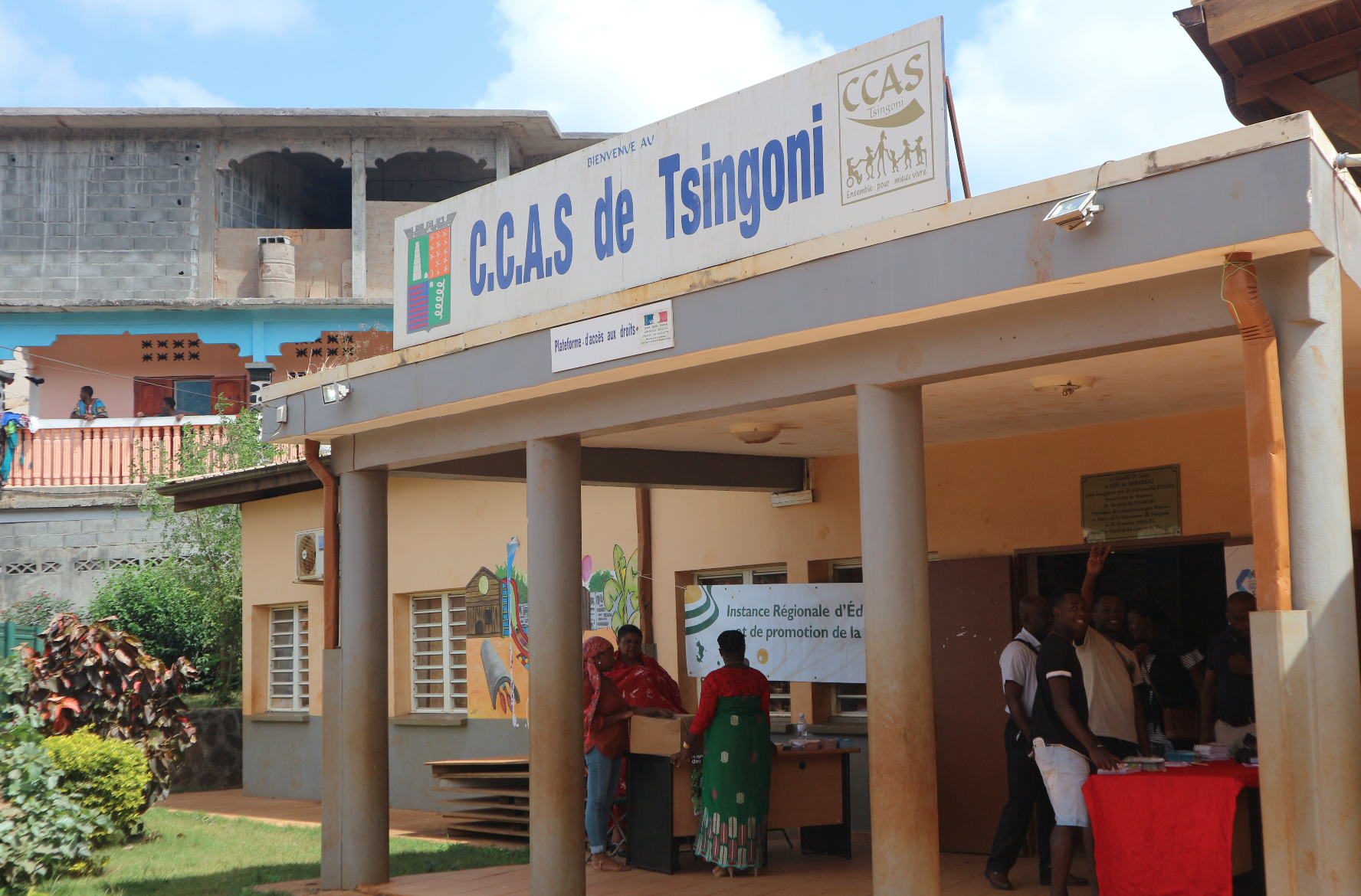 Le CCAS de Tsingoni inauguré