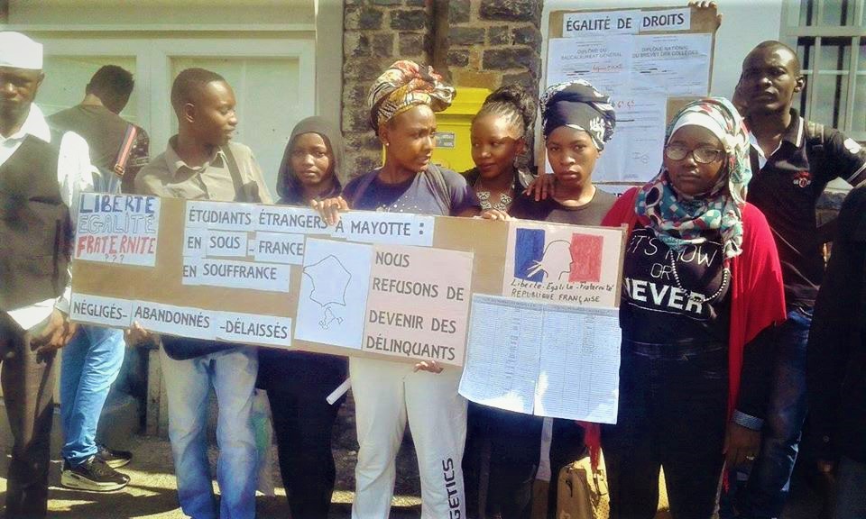 Communiqué du Collectif des étudiants étrangers de Mayotte : quel avenir pour les bacheliers étrangers à Mayotte ?
