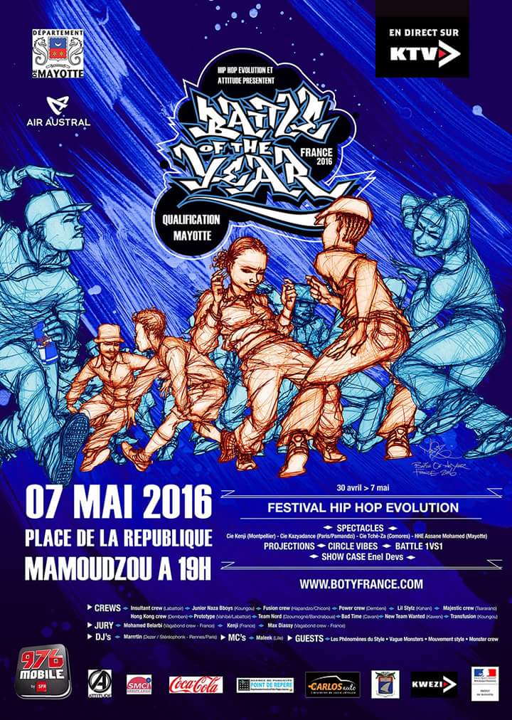 Qui a remporté le BOTY Mayotte 2016 ?