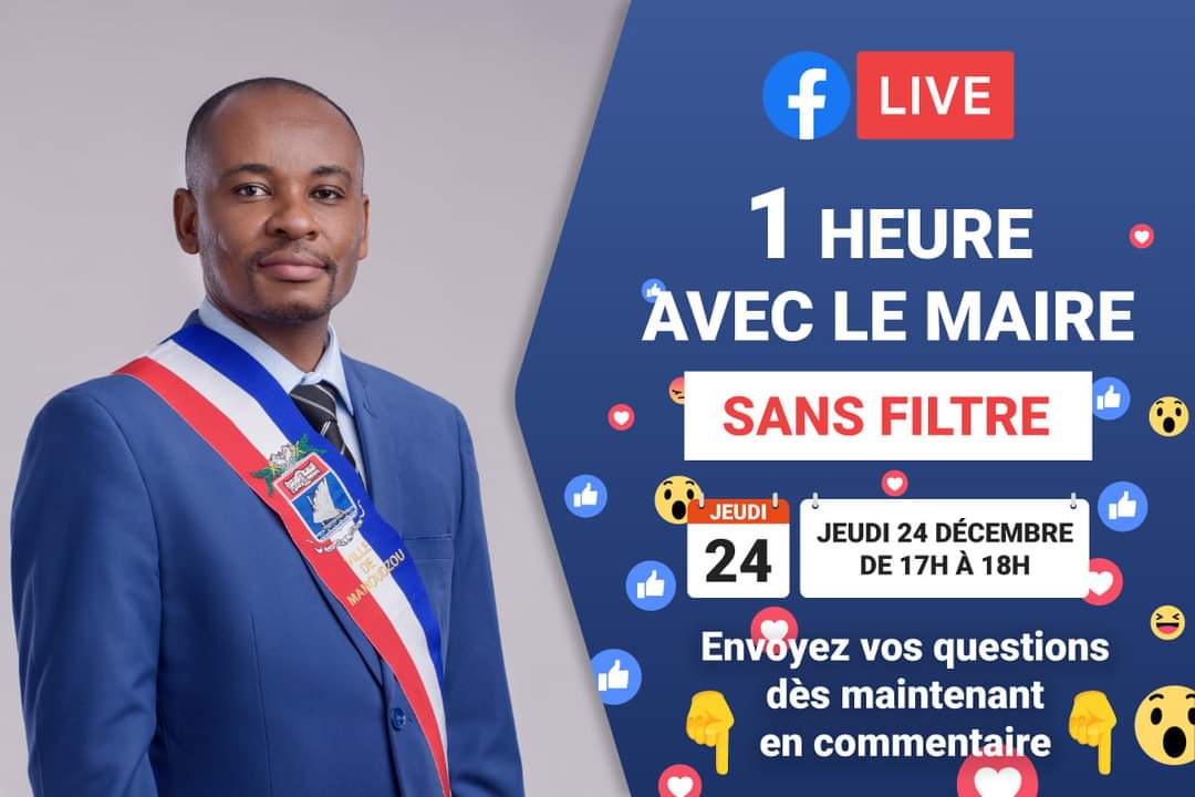 Le maire de Mamoudzou répond à vos questions en direct