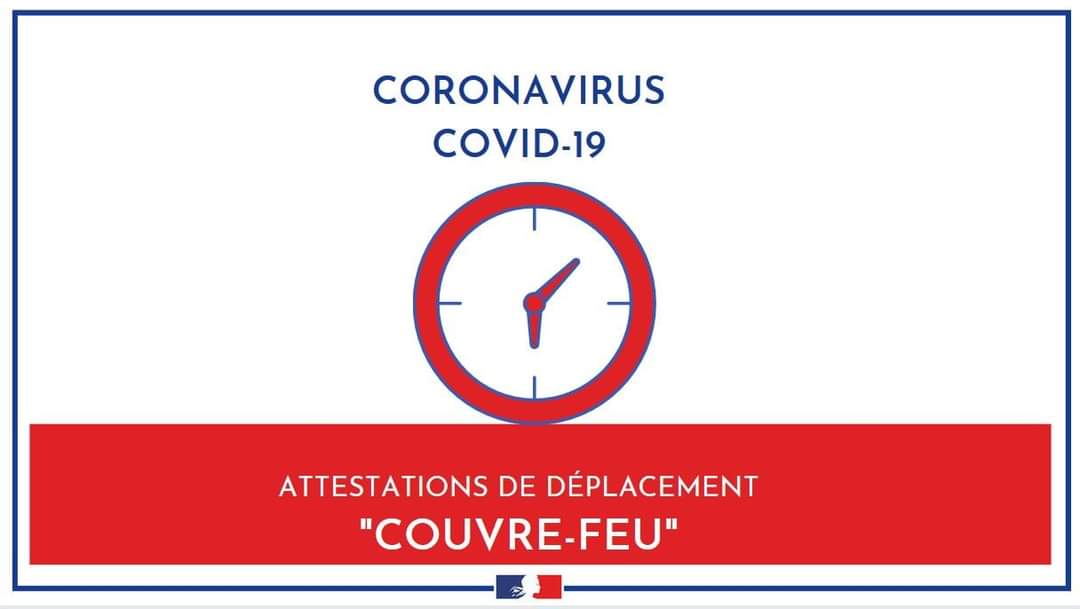 Les nouvelles attestations pour le couvre-feu sont disponibles