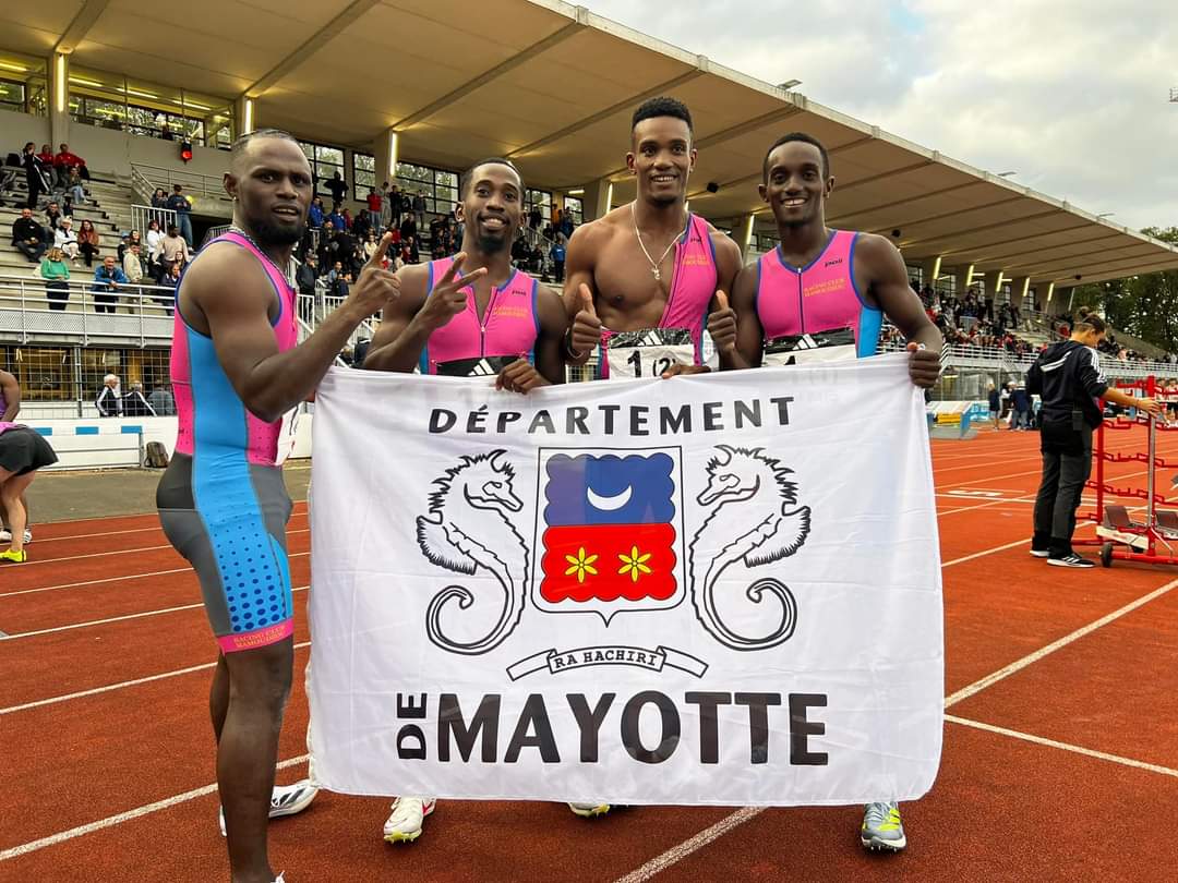 Mayotte championne de France de relais