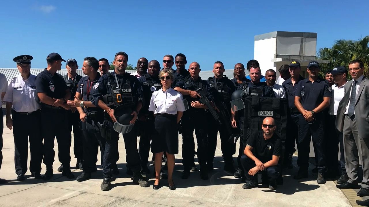 La formation « tuerie de masse niveau 2 » a eu lieu ce matin au lycée de petite terre