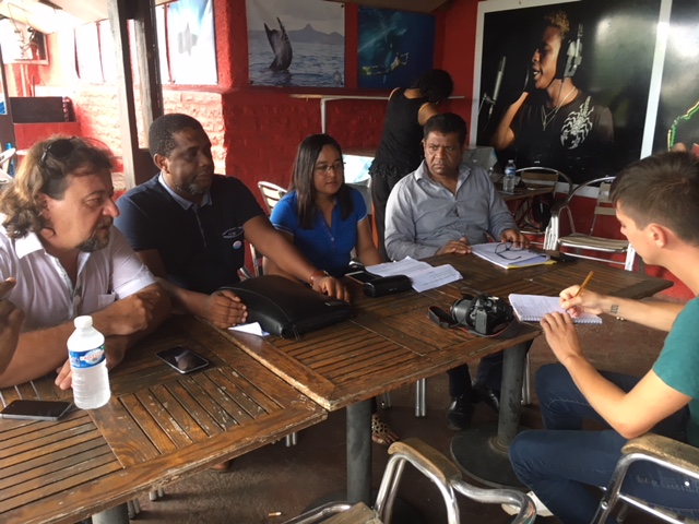 Le vice-président du Groupe France Insoumise à l’Assemblée Nationale actuellement à Mayotte