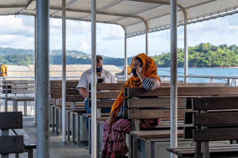 Le CD et le STM veulent mettre en place la distanciation physique sur la barge
