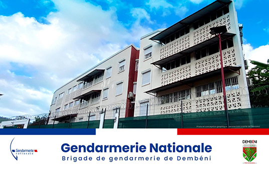 La gendarmerie de Dembéni déménage dans ses nouveaux locaux à Hajangua