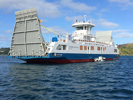 Le George Nahouda en arrêt technique