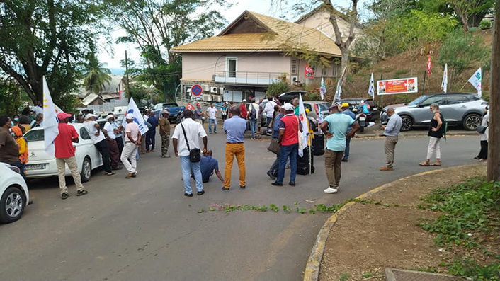 Mobilisation des enseignants face au rectorat