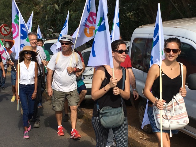 Grève générale : entre 500 et 1000 manifestants