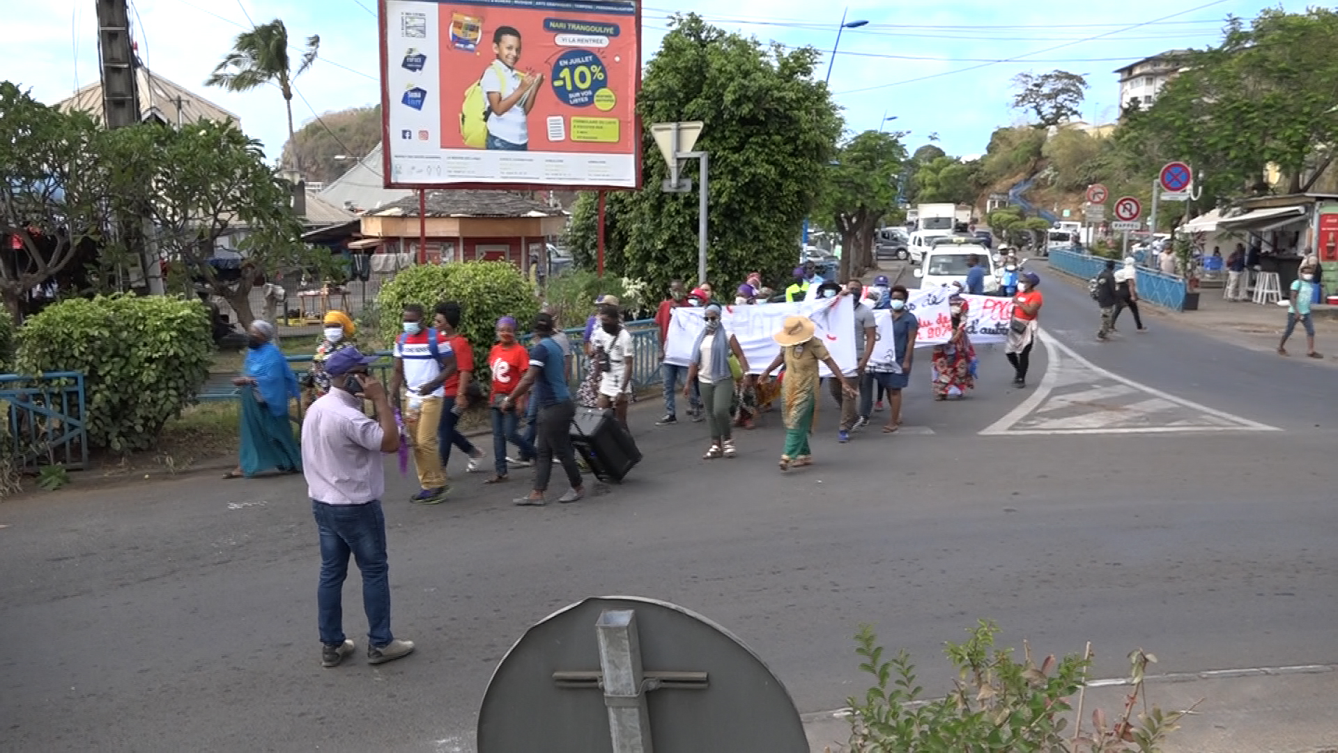 Les grévistes du laboratoire privé de l’île bien décidés à se faire entendre