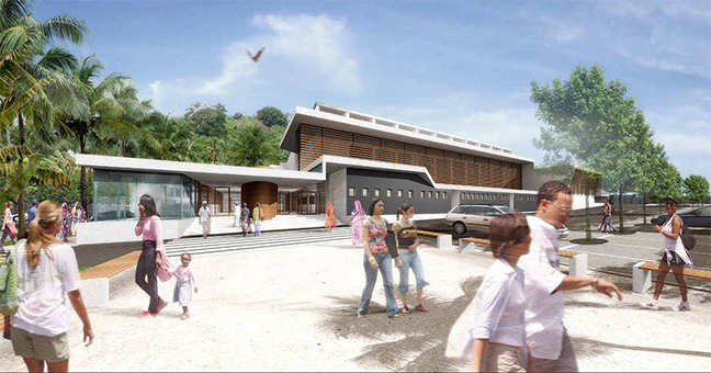 Un gymnase départemental à Bandraboua