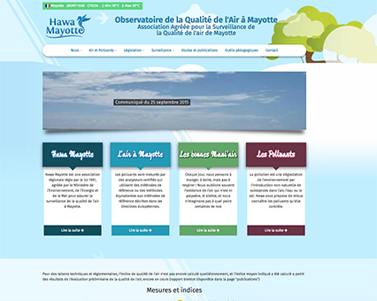 Hawa, l’agence de l’air, lance son site internet