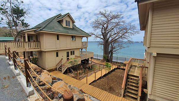 L’hôtel de la plage Hamaha bientôt terminé