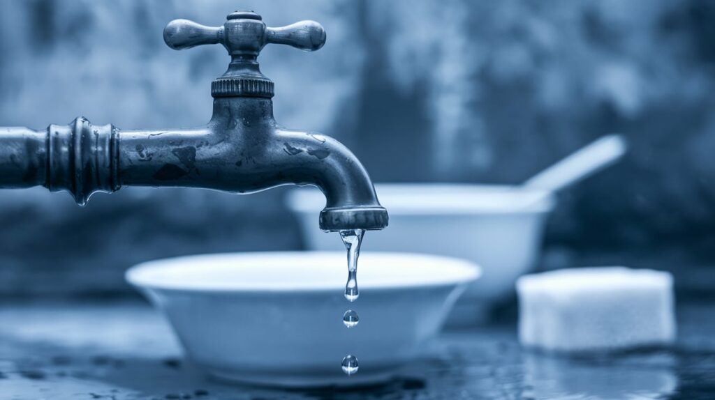 IA eau robinet cuisine