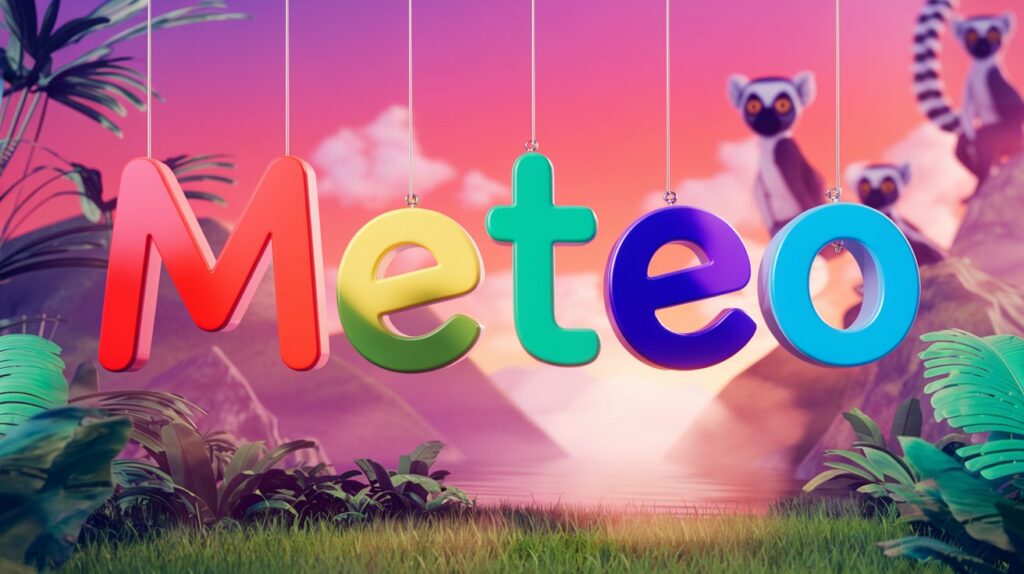 IA meteo 2409 a 3d render of the word meteo in multicolored lett gFkPWREsTc2 Lb0ujExIFw r0Vu MudTnyeR0n4Kh7yoA 1