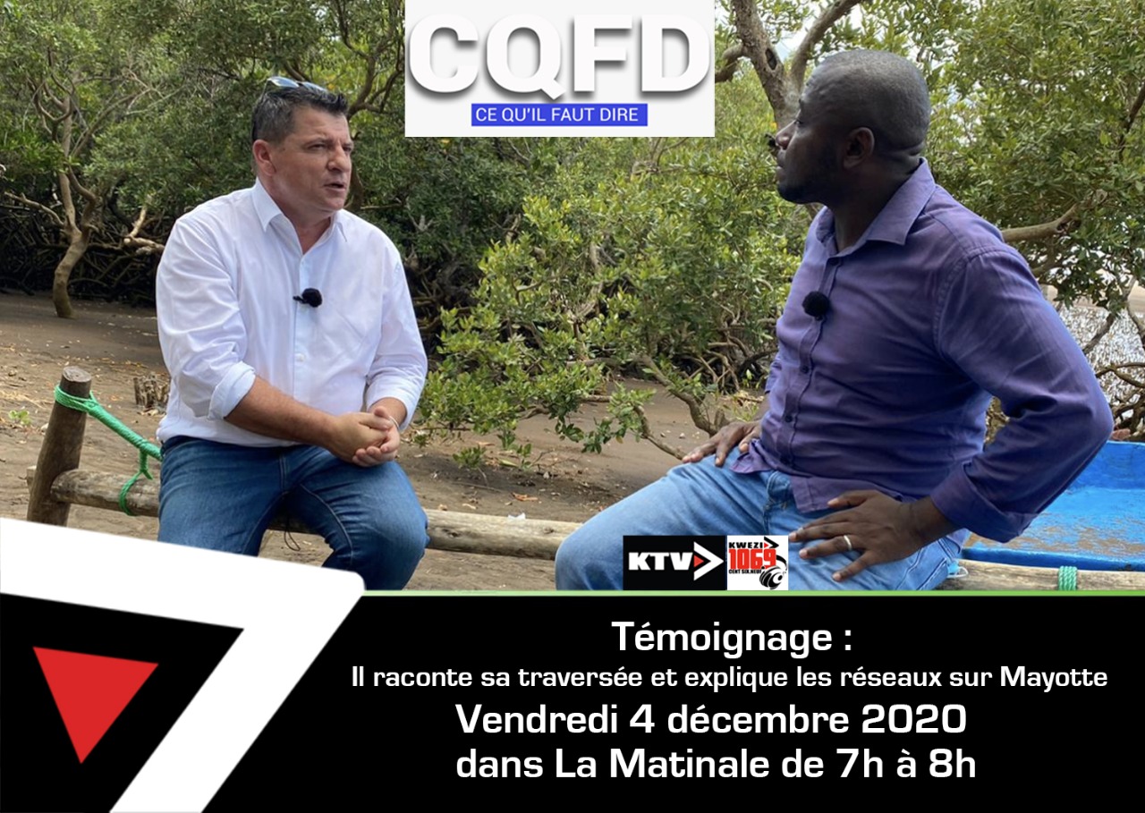 Un réfugié parle de la traversée Anjouan – Mayotte sur Kwezi TV