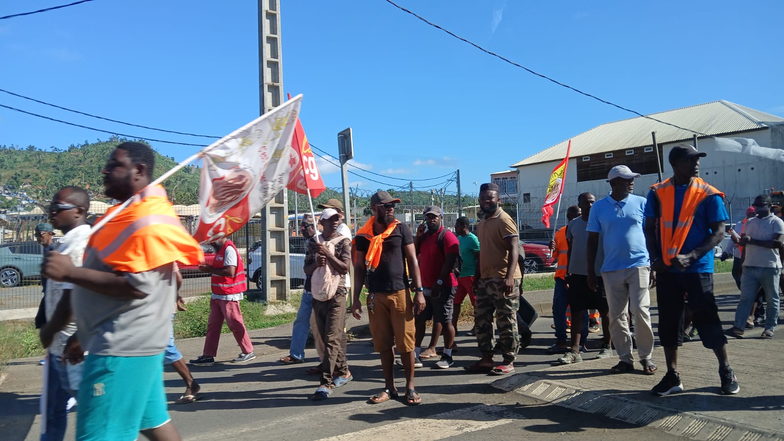 Les salariés de Colas à nouveau dans la rue