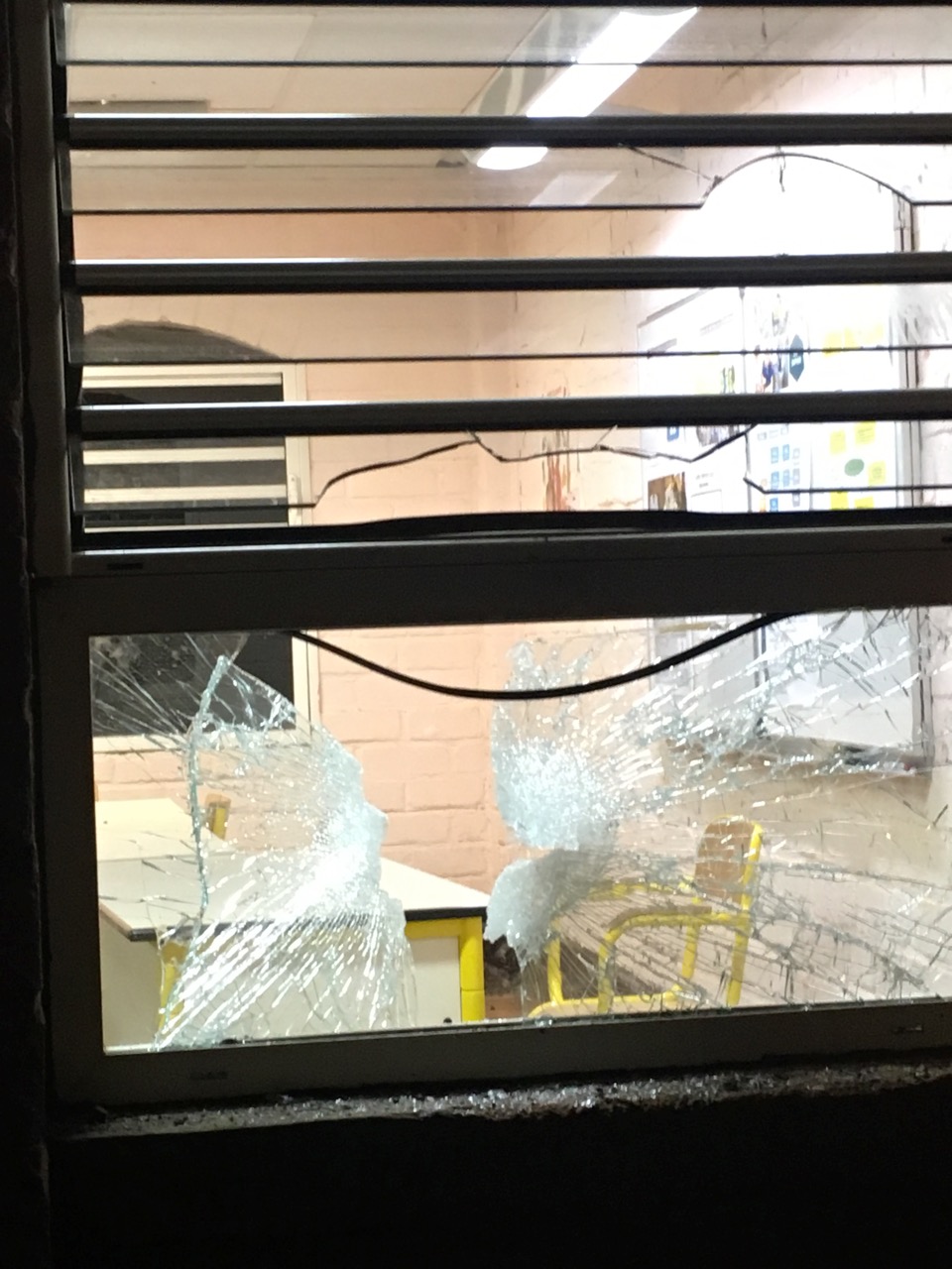 Violente agression sur les gardiens du lycée de Coconi (photos)