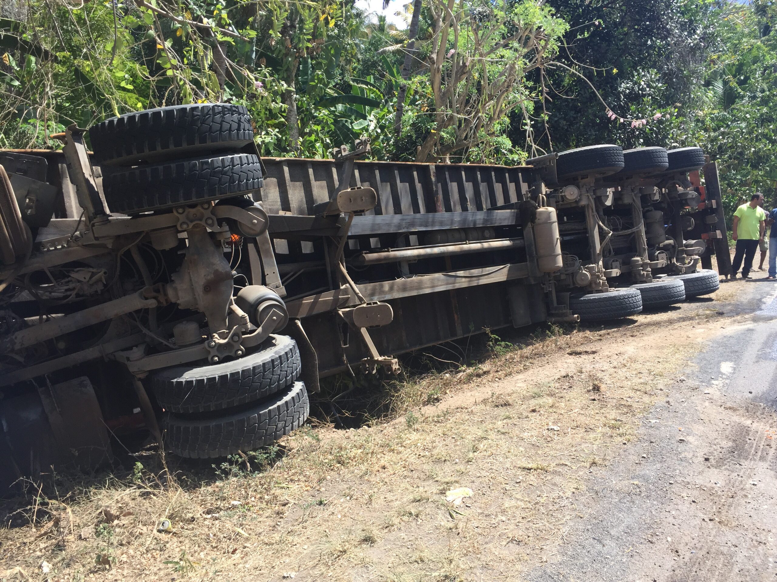 Spectaculaire accident du côté de Longoni