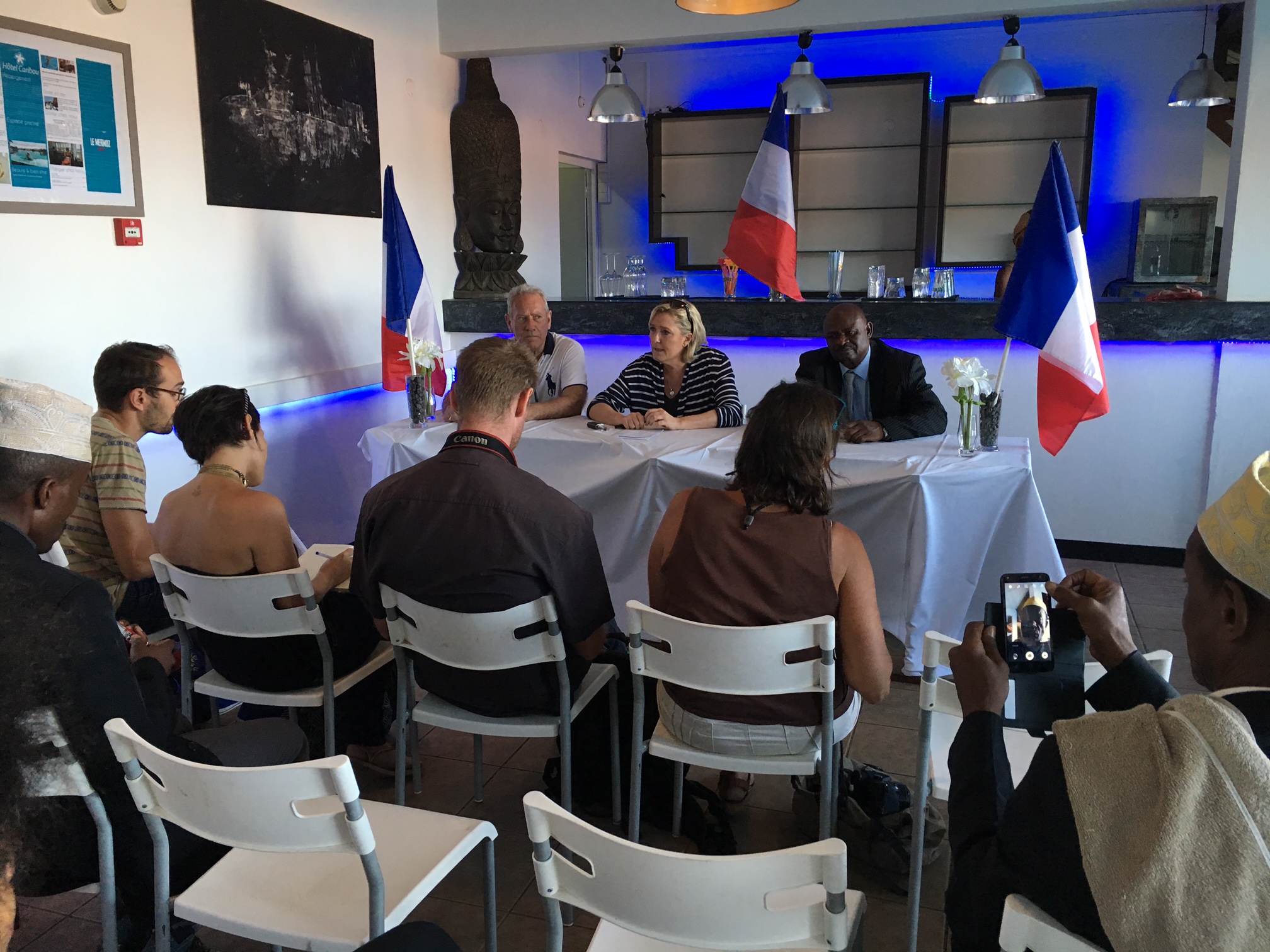 Quel bilan de la visite de Marine Le Pen ?