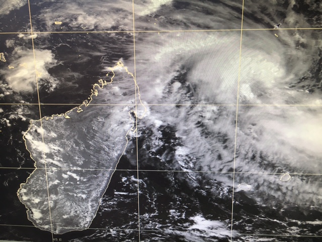 Les premiers effets du cyclone ressentis à Coconi avec de fortes pluies