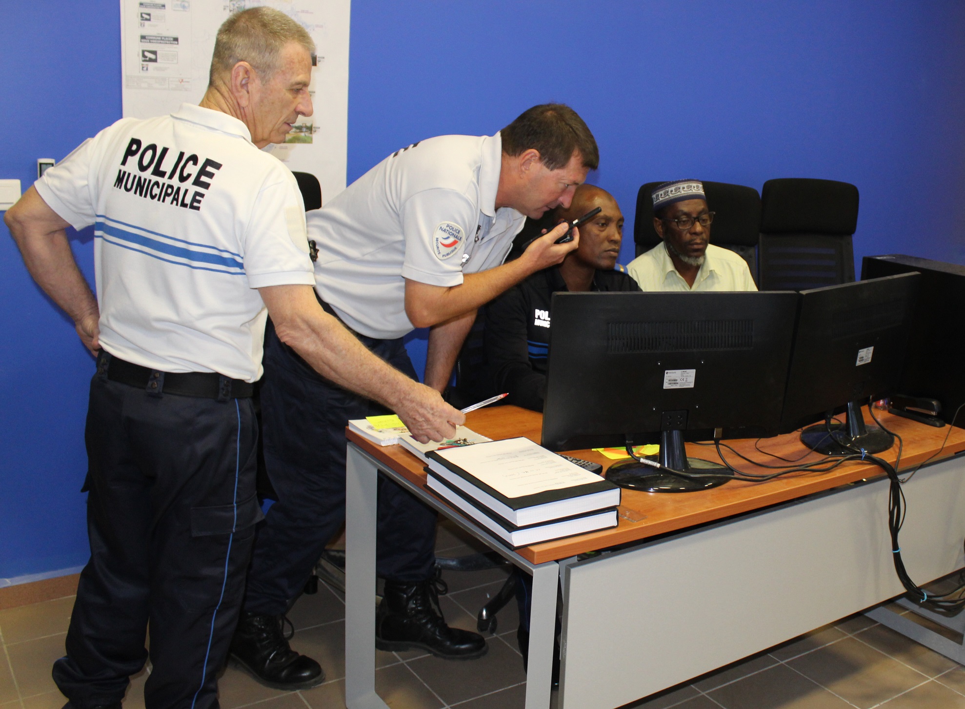 Opération de contrôle des vendeurs à la sauvette à Mamoudzou