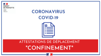 Voici les nouvelles attestations pour le confinement à Mayotte