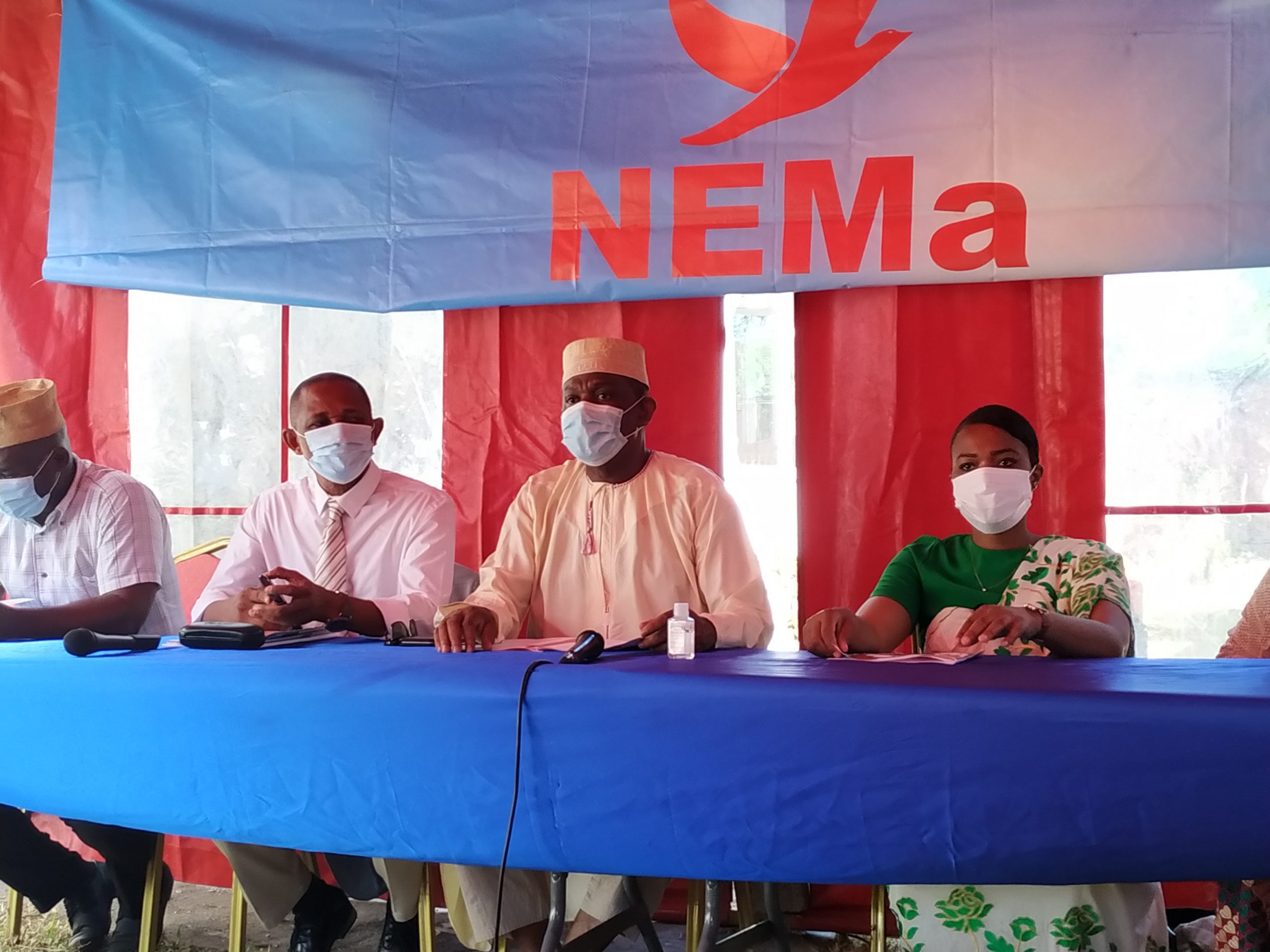 Le NEMa présente ses candidats pour le canton de Dzaoudzi-Labattoir