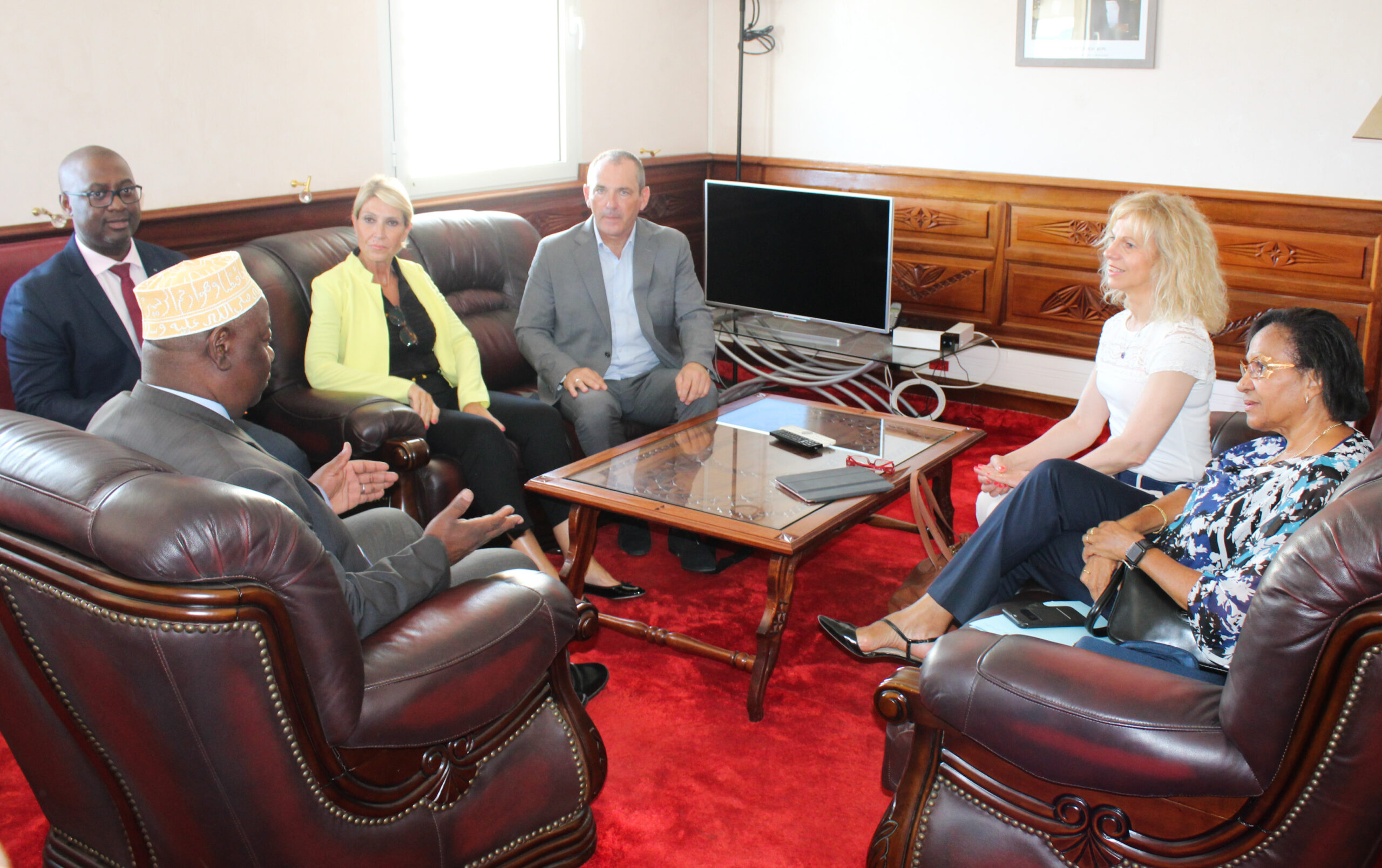 Le CCAS de Mamoudzou reçoit l’UNCCAS