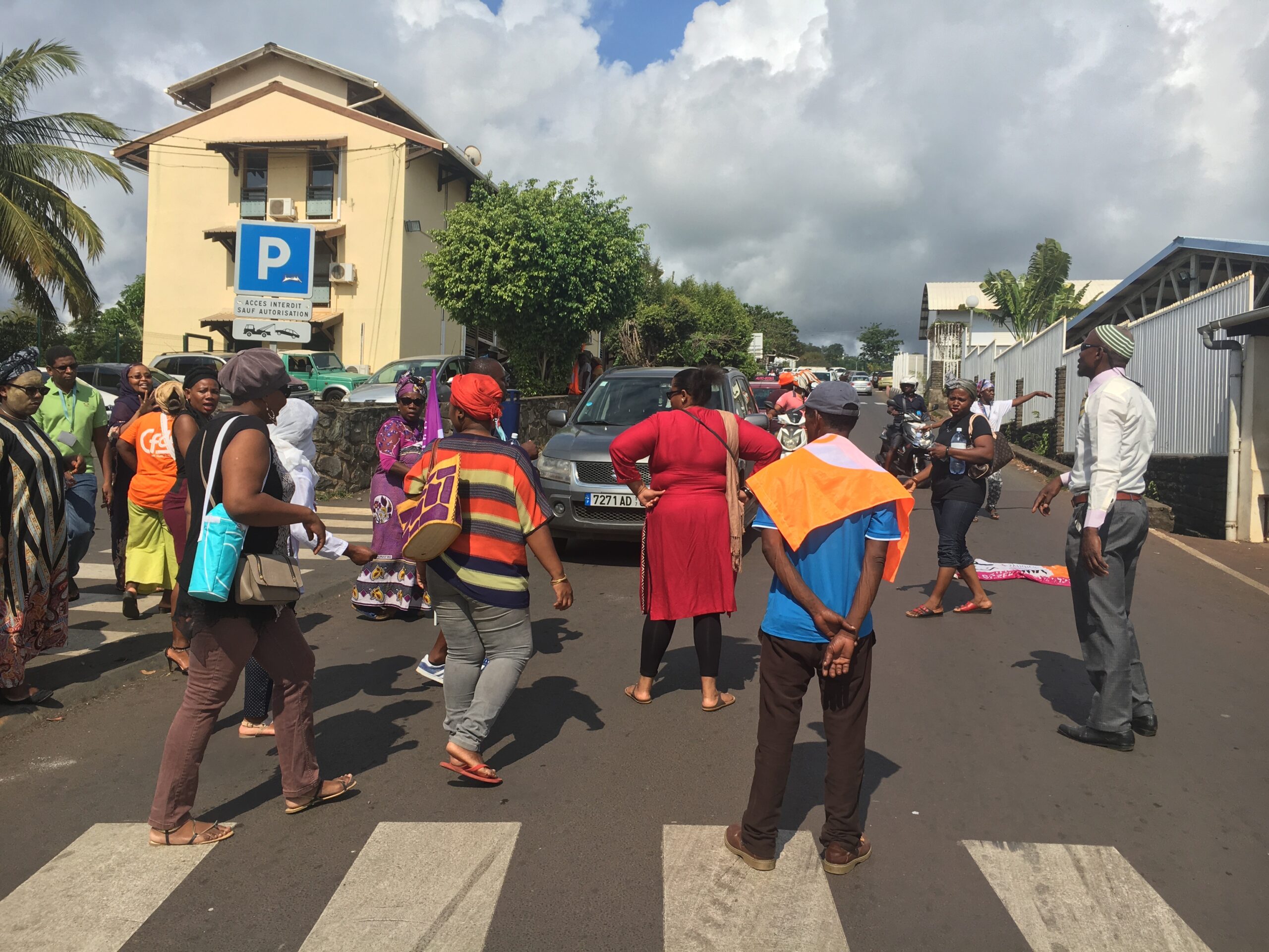 L’intersyndicale au CHM sur la route