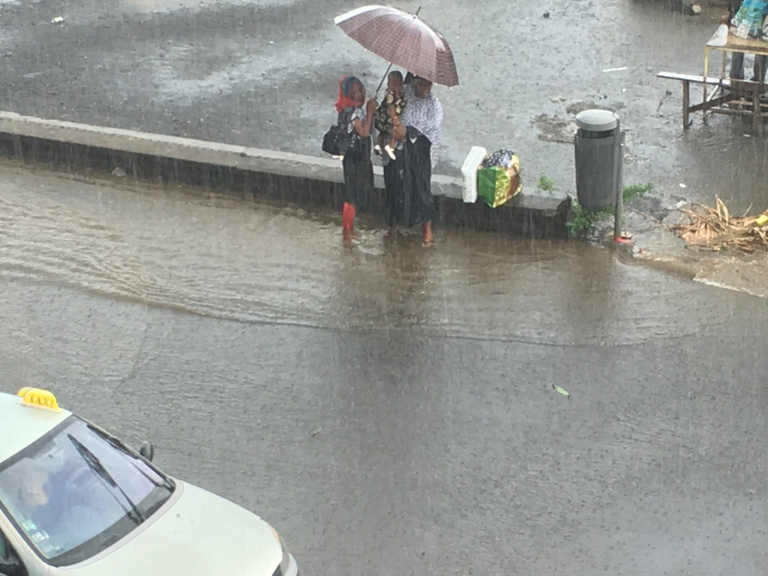 Les caniveaux débordent à Mamoudzou