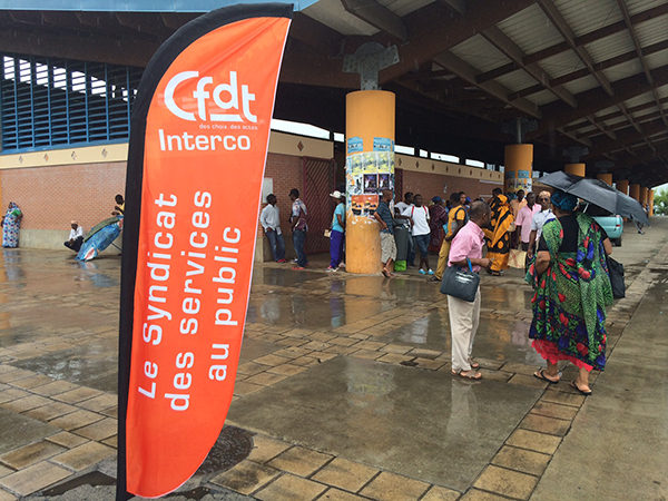 Réunion ATSEM sur la place de la République (Vidéo)