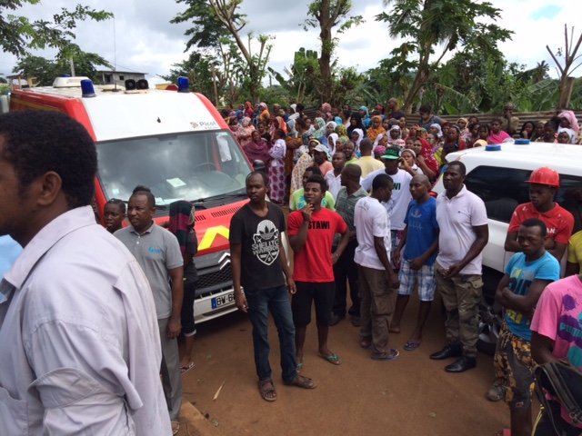 Combani : La population afflue