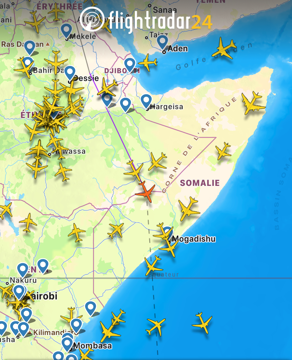 L’avion de Thani se posera en retard