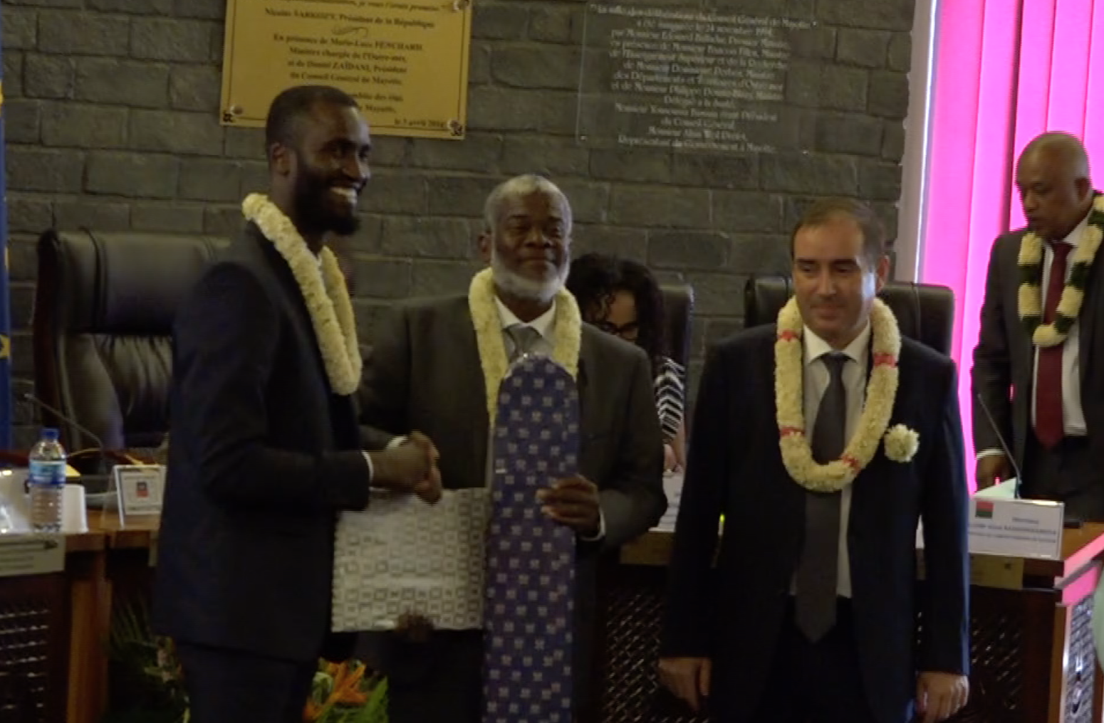 Mayotte a pris la présidence des Îles vanilles