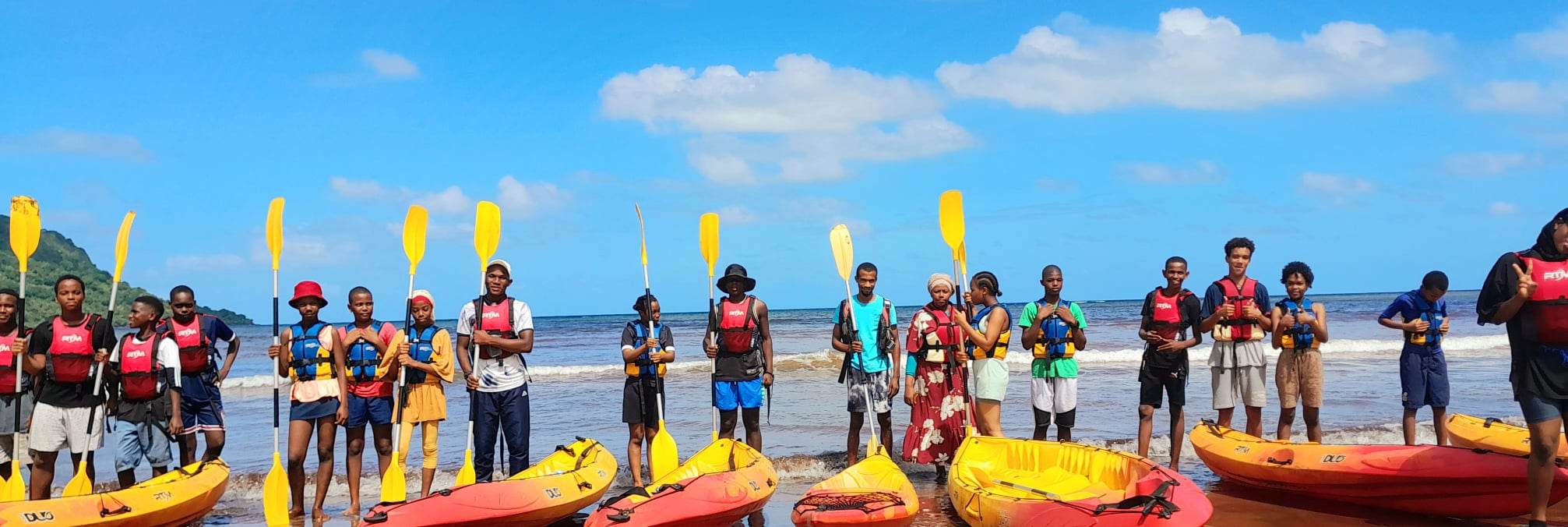 Faire du kayak pour sensibiliser à la sauvegarde de l’environnement
