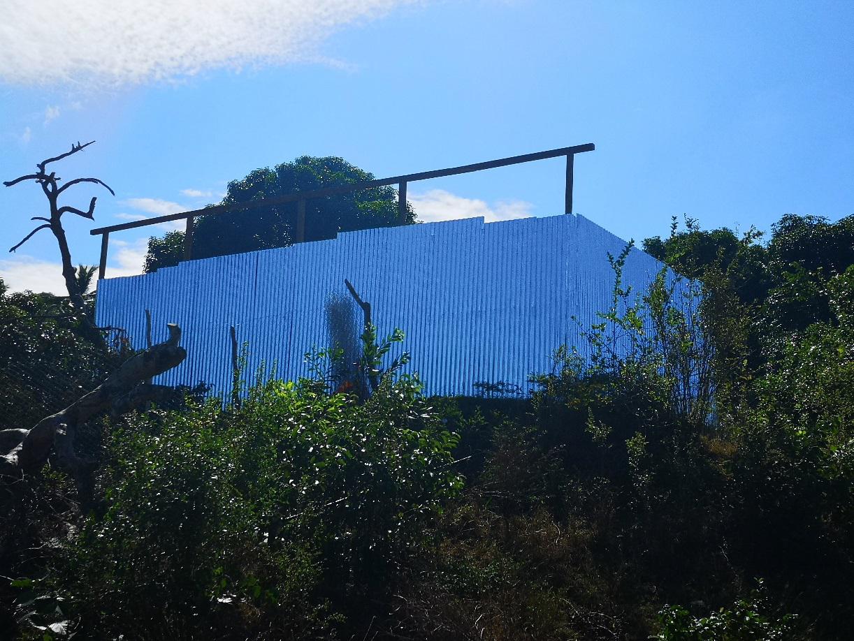 Démolition de banga à Mtsamoudou