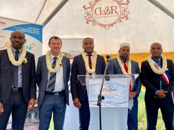 Projet CariBus : Le Pôle d’Échange Multimodal de Passamainty bientôt inauguré