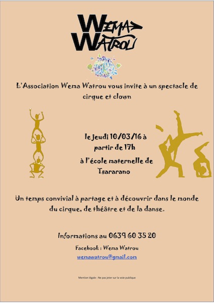 Les vacances sont terminées, le spectacle va commencer