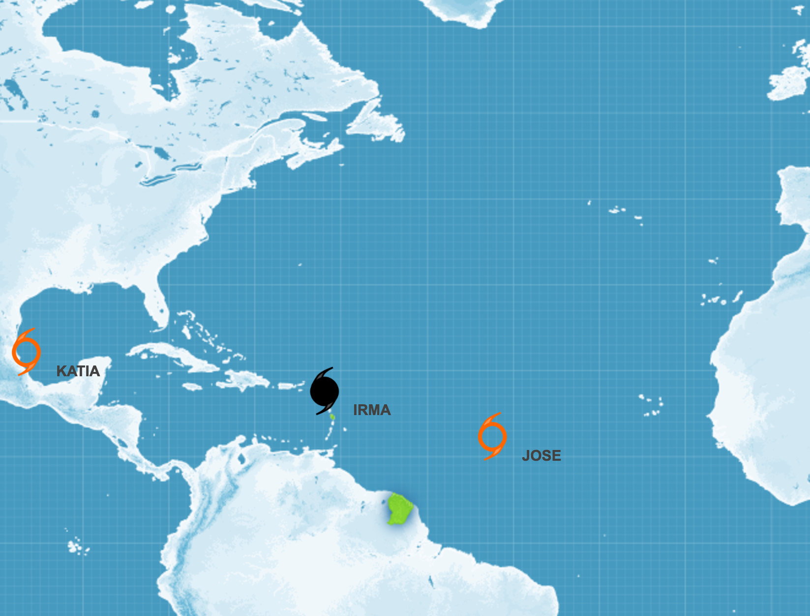 Irma second Ouragan le plus puissant de l’histoire avant… José